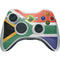 South Africa Flag Distressed Xbox 360 Wireless Controller Skin